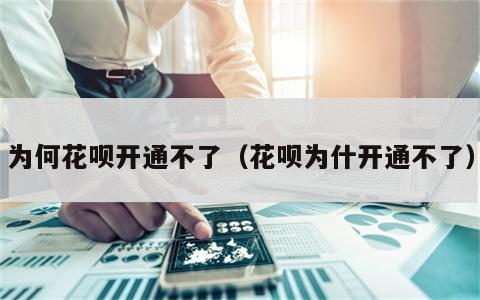 为何花呗开通不了（花呗为什开通不了）