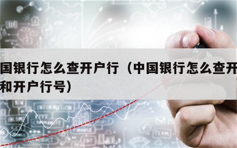 中国银行怎么查开户行（中国银行怎么查开户行和开户行号）