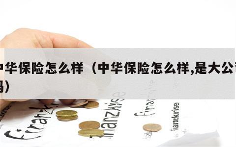 中华保险怎么样（中华保险怎么样,是大公司吗）