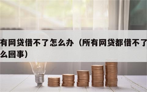 所有网贷借不了怎么办（所有网贷都借不了了怎么回事）