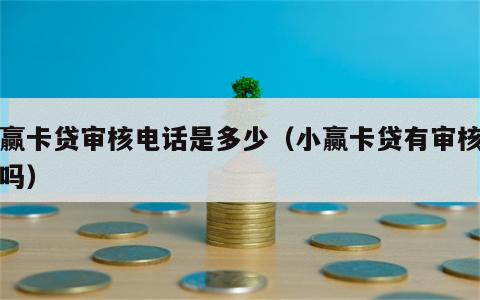 小赢卡贷审核电话是多少（小赢卡贷有审核电话吗）