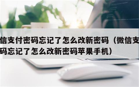 微信支付密码忘记了怎么改新密码（微信支付密码忘记了怎么改新密码苹果手机）