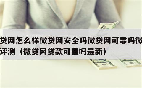 微贷网怎么样微贷网安全吗微贷网可靠吗微贷网评测（微贷网贷款可靠吗最新）