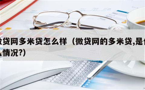 微贷网多米贷怎么样（微贷网的多米贷,是什么情况?）