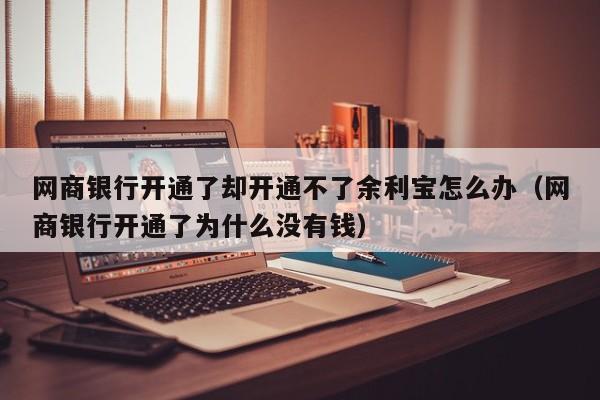 网商银行开通了却开通不了余利宝怎么办（网商银行开通了为什么没有钱）