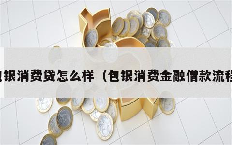 包银消费贷怎么样（包银消费金融借款流程）