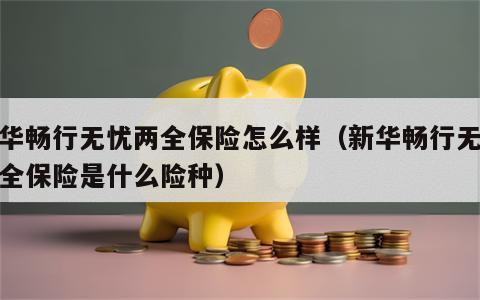 新华畅行无忧两全保险怎么样（新华畅行无忧两全保险是什么险种）