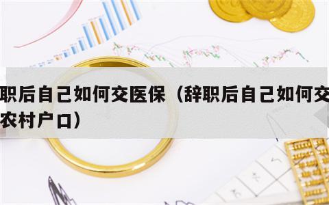 辞职后自己如何交医保（辞职后自己如何交医保农村户口）