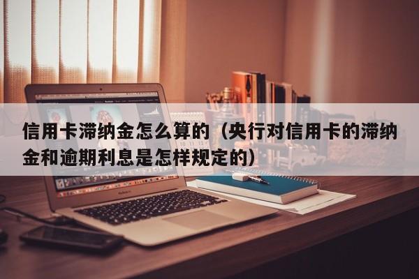 信用卡滞纳金怎么算的（央行对信用卡的滞纳金和逾期利息是怎样规定的）