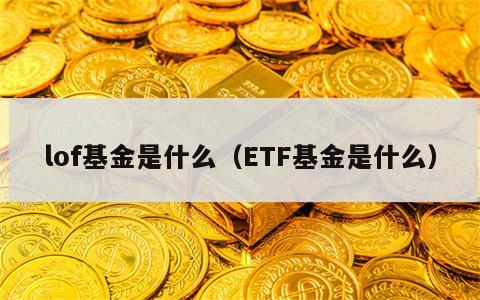 lof基金是什么（ETF基金是什么）