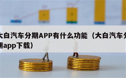 大白汽车分期APP有什么功能（大白汽车分期app下载）