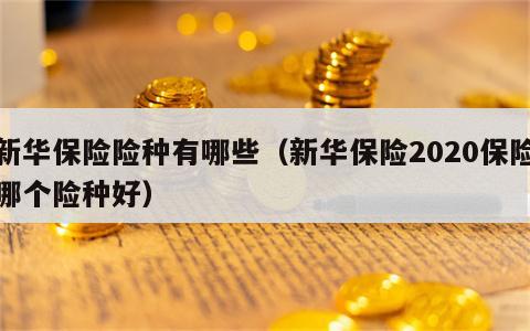 新华保险险种有哪些（新华保险2020保险哪个险种好）