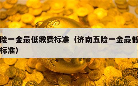 五险一金最低缴费标准（济南五险一金最低缴费标准）